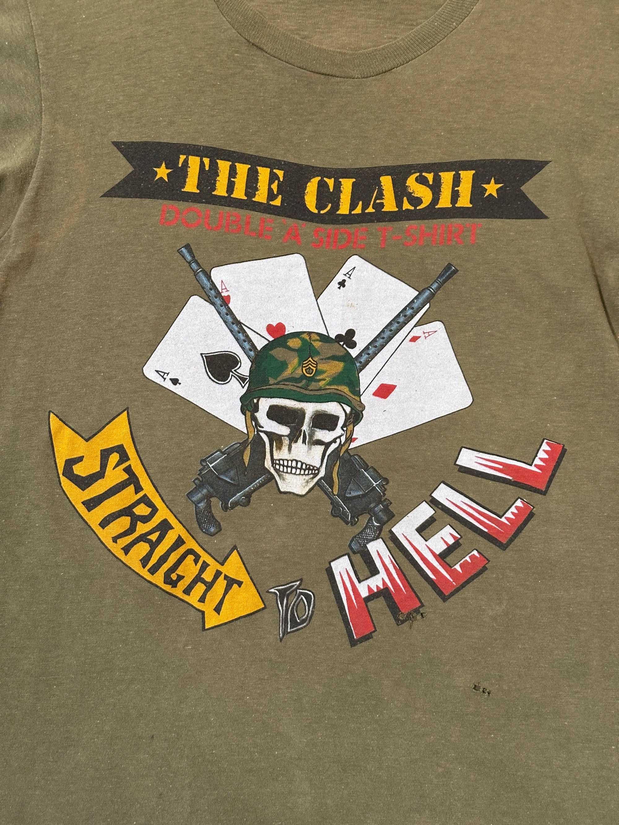 Vintage 1980’s The Clash Straight to Hell T-Shirt