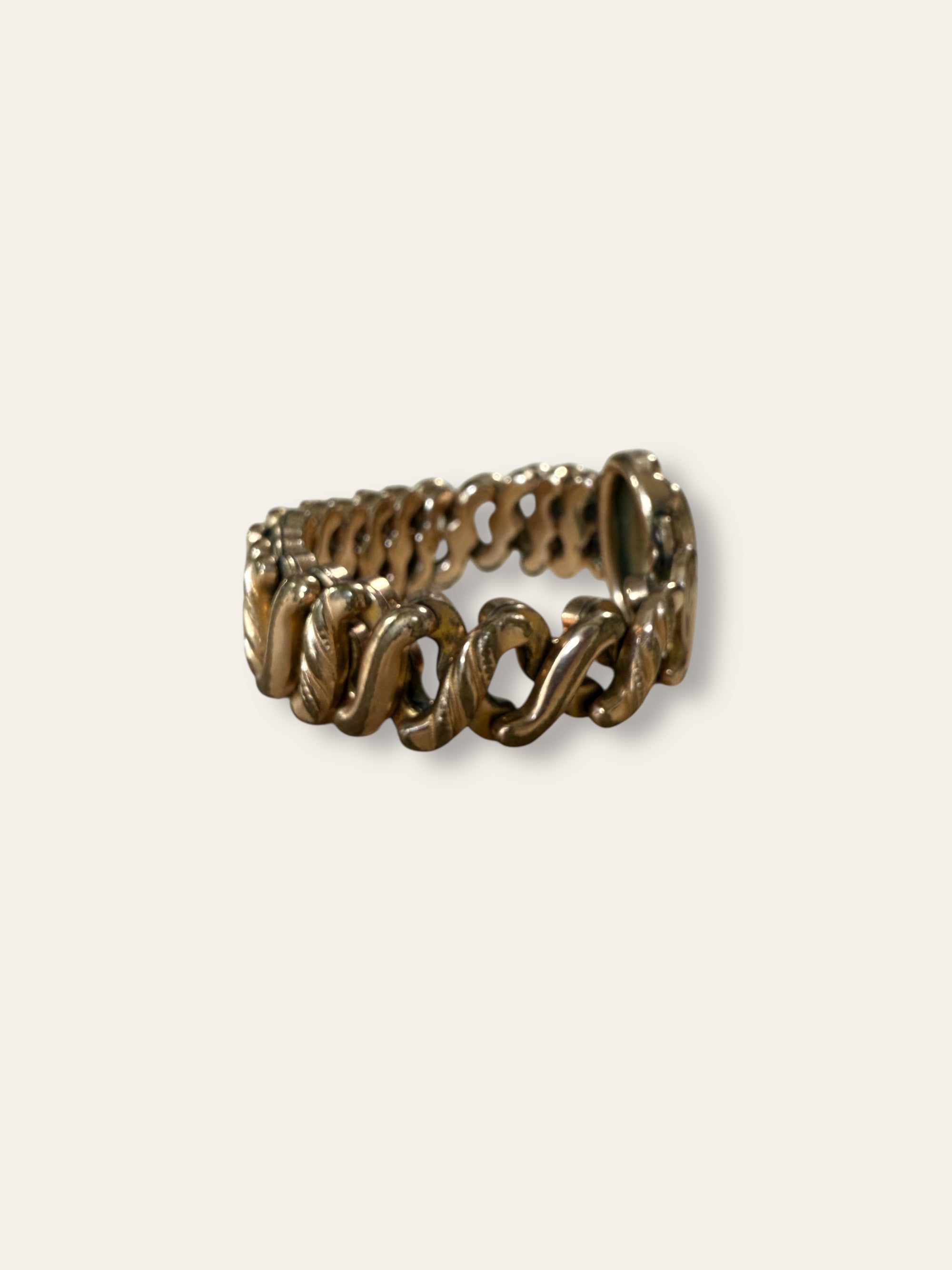 Vintage 1940’s Sweetheart Gold Filled Expansion Engraved Bracelet
