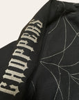 2000’s West Coast Choppers Jesse James Jacket | NOS | Y2K Spider Web Embroidery Top Fuel Team Jacket