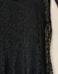 Vintage 1920’s Sheer Chiffon & Lave Layered Flapper Dress