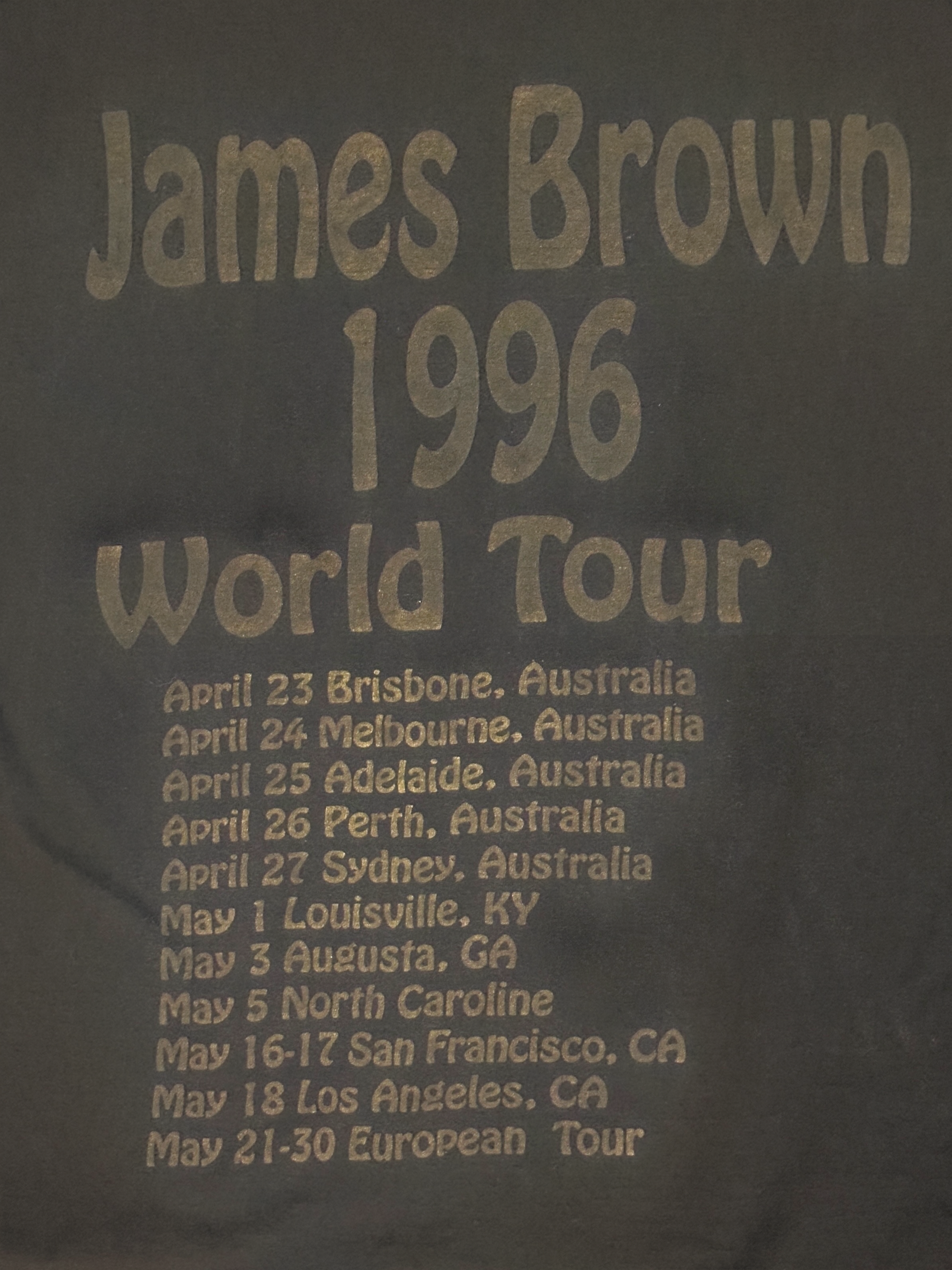 Vintage 90’s James Brown T-Shirt