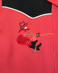 Vintage 1950’s Rodeo Embroidery Western Shirt