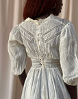Vintage Edwardian Cotton Dress