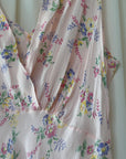 Vintage 1930’s Rayon Flower Print Slip Dress