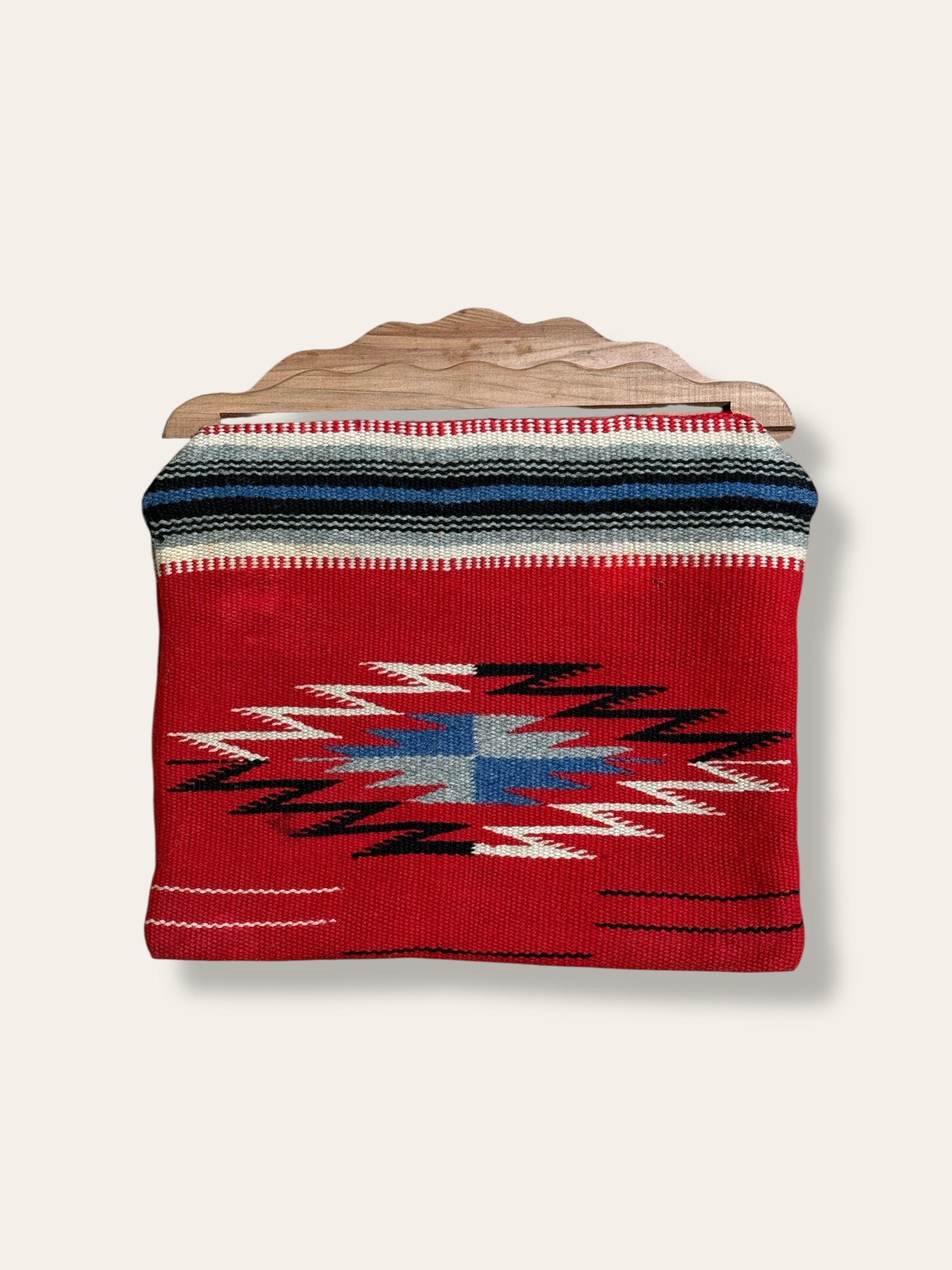 Vintage 1940’s Ganscraft Chimayo Woven Bag