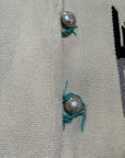 Vintage 1940’s Chimayo Woven Jacket | Southwest Hand Woven Wool Jacket
