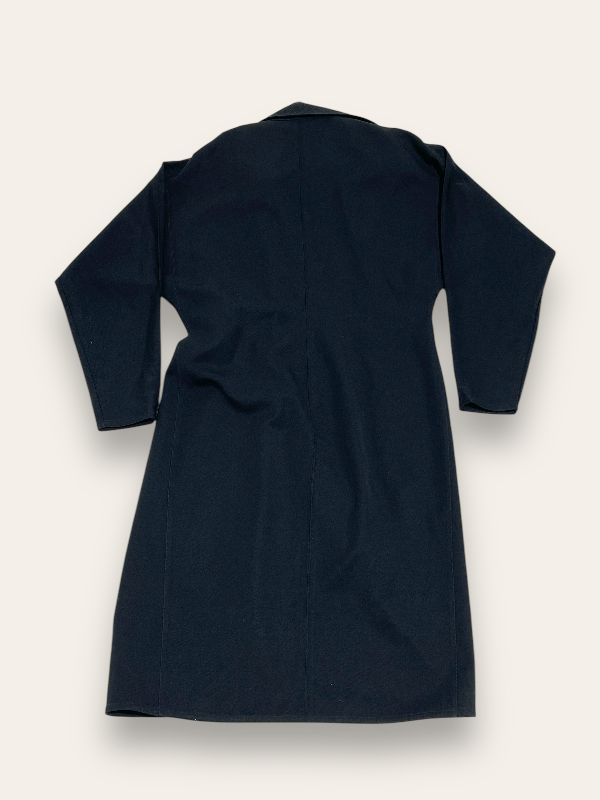 Vintage 1980’s Versace Virgin Wool Wrap Trench Coat
