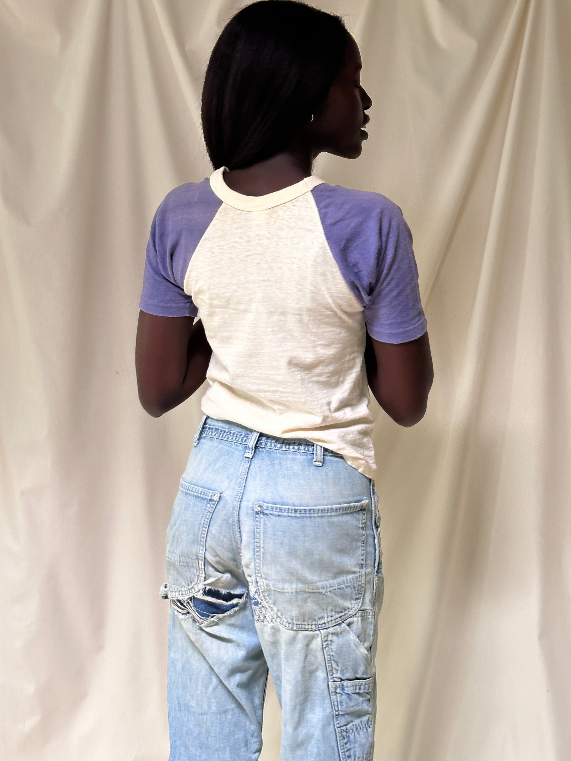 Vintage 1960’s LEE Repaired Denim Jeans W:28