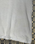 Vintage 1960’s Diamond Cotton T-Shirt | Heritage Blank Antique White Undershirt