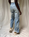 Vintage 1960’s LEE Repaired Denim Jeans W:28