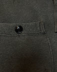 Vintage 1930s Distressed Cotton Grey Heather Work Cardigan