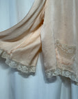 Vintage 1930s Silk & Lace Bed Jacket | Silk Lingerie Top