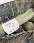 Vintage 1970’s Civilian Tiger Stripe Camo Faded Baker Pants W:36
