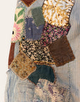 Vintage 1960’s Original Hippie Patched Lee Denim Jeans W:27