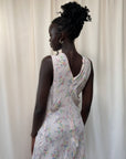 Vintage 1930’s Rayon Flower Print Slip Dress