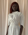 Vintage Edwardian Cotton Dress