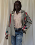 Vintage 1940’s Chimayo Ganscraft Woven Jacket | Southwest Hand Woven Wool Jacket