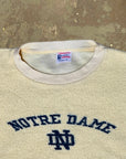 Vintage 1950’s Champion Running Man Notre Dame Terry Cloth Shirt