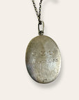 Vintage 1955 Lady of Guadalupe Sterling Silver Necklace