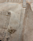 Vintage Carhartt Thrashed Canvas Pants W:28