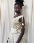 Vintage 1920’s Ecru Chantilly Lace Silk Dress