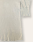 Vintage 1940’s Penney’s Cotton Henley Shirt| Heritage Blank Antique White Shirt