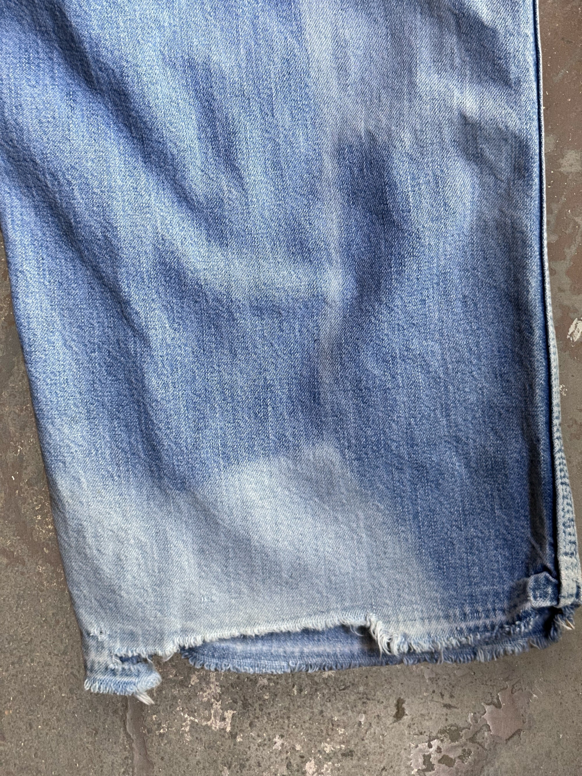 Vintage 1960’s LEE Repaired Denim Jeans W:28