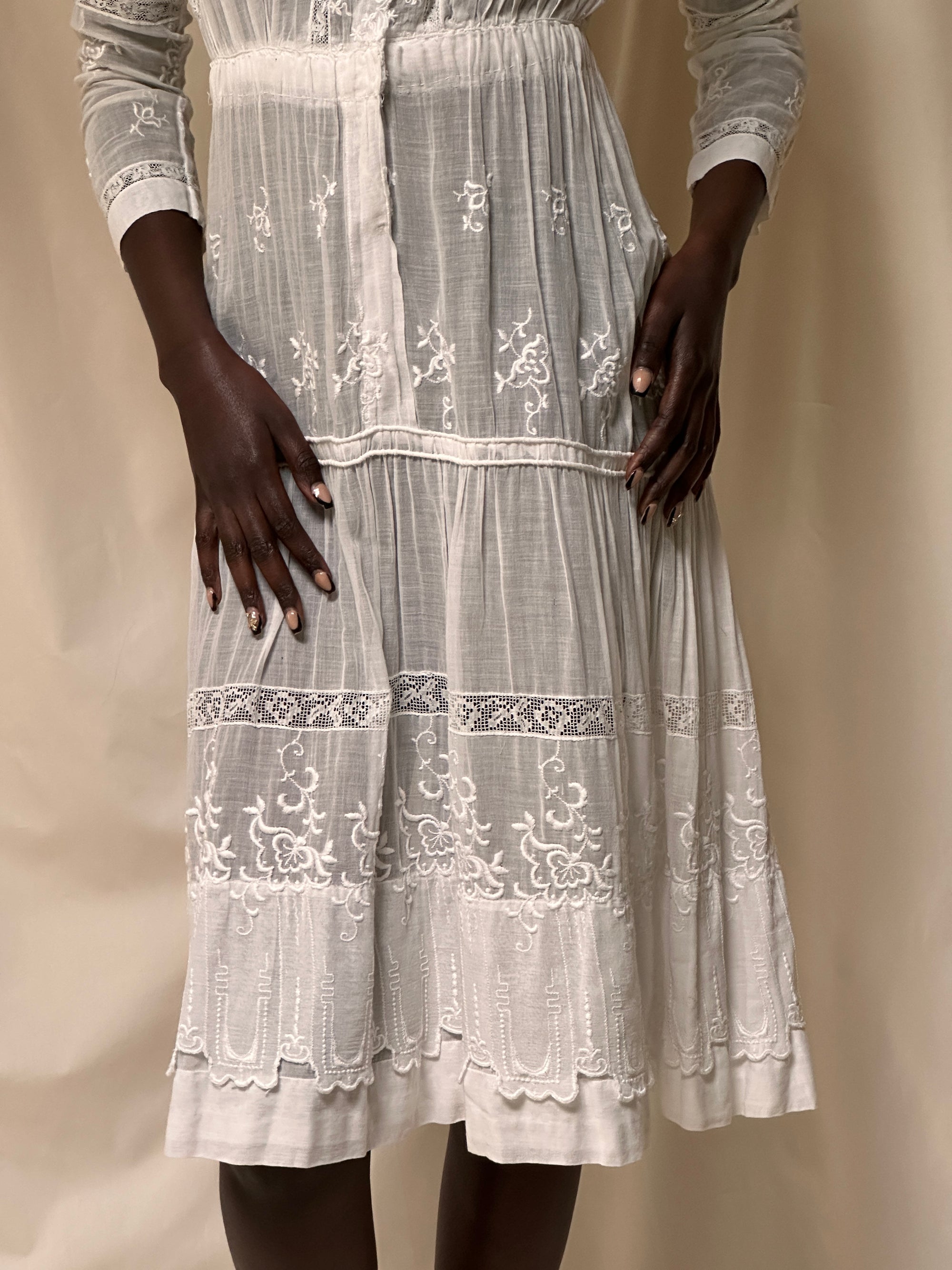 Vintage Edwardian Lawn Dress