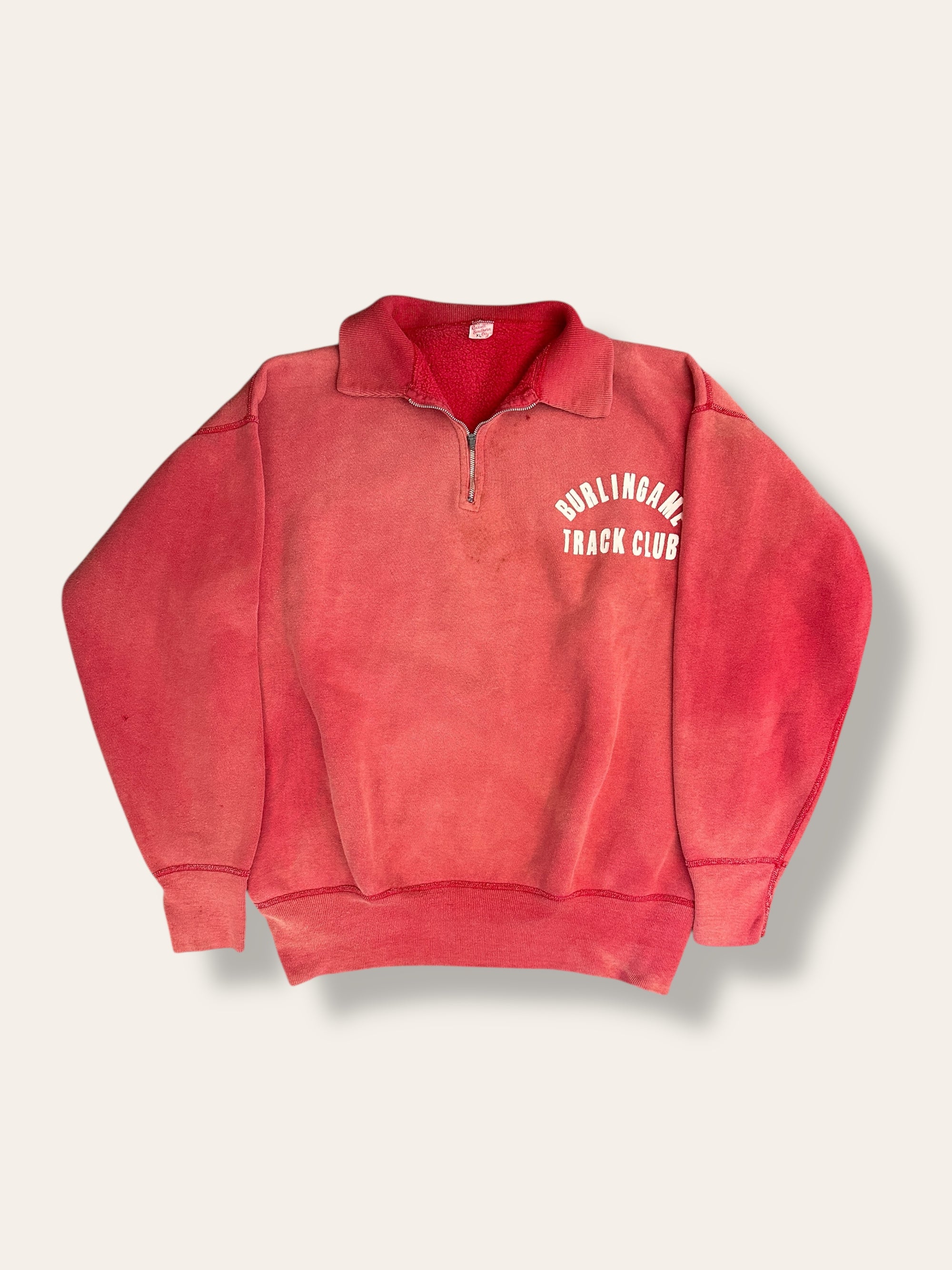 Vintage 1960’s Burlingame Track Sweatshirt XL