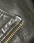 Vintage 1930’s Simmons Bilt D Pocket Horsehide Leather Jacket Sz 40