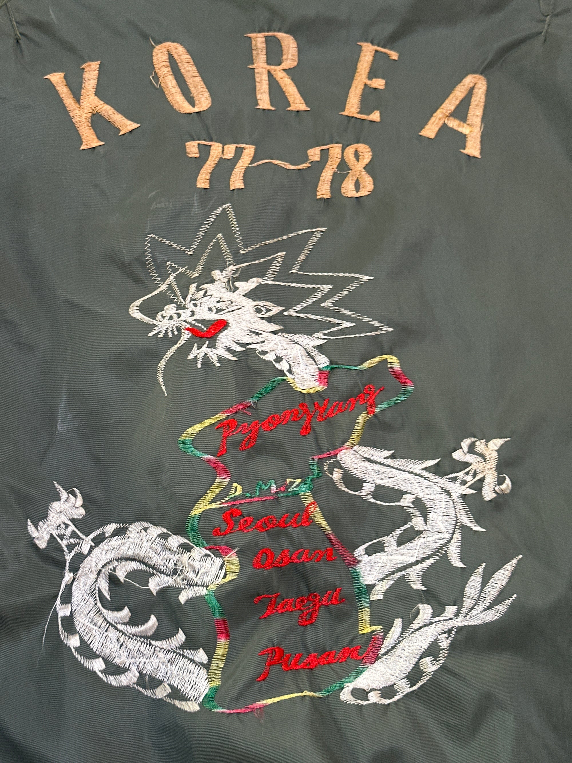 Vintage 1970’s Korea Souvenir Jacket