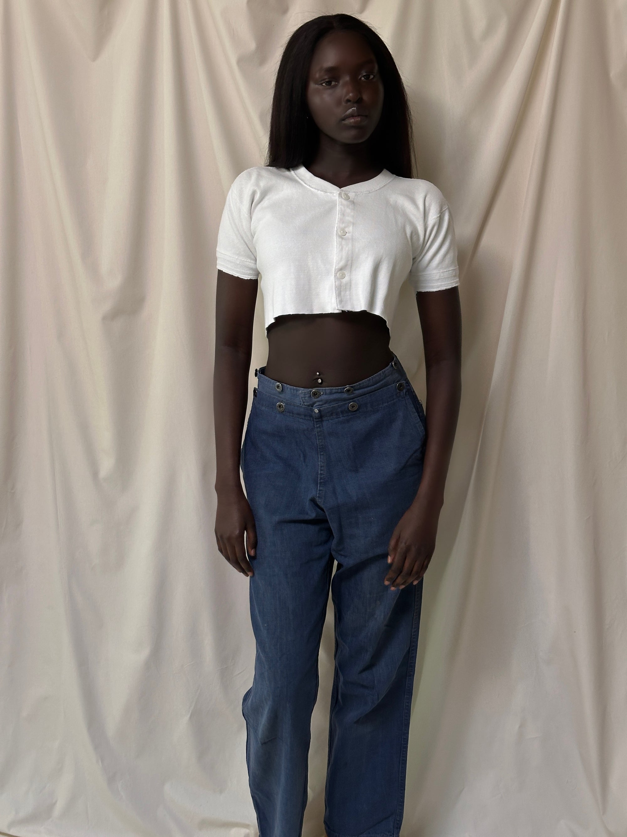 Vintage 1950’s Towncraft Cropped Mini Top