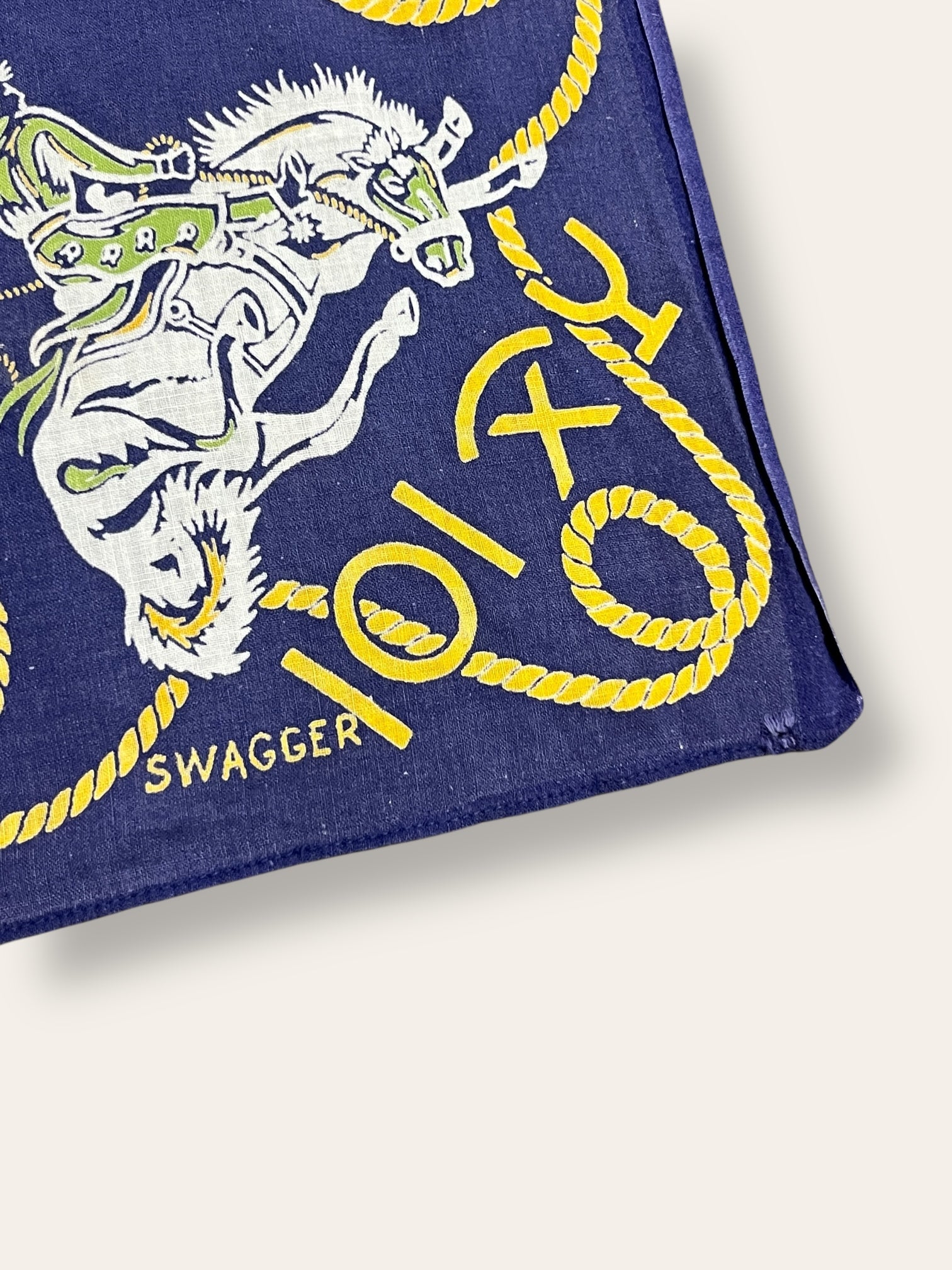 Vintage 1940's Swagger Double Selvedge Rodeo Bandana – Afterlife