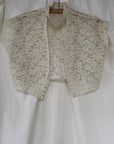 Vintage 1940s–1950s Lace & Tulle Bolero Top | Sheer Evening Shrug