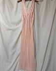 Vintage 1930s Barbizon Silk Rayon Slip Dress | Bias-Cut Negligée Nightgown