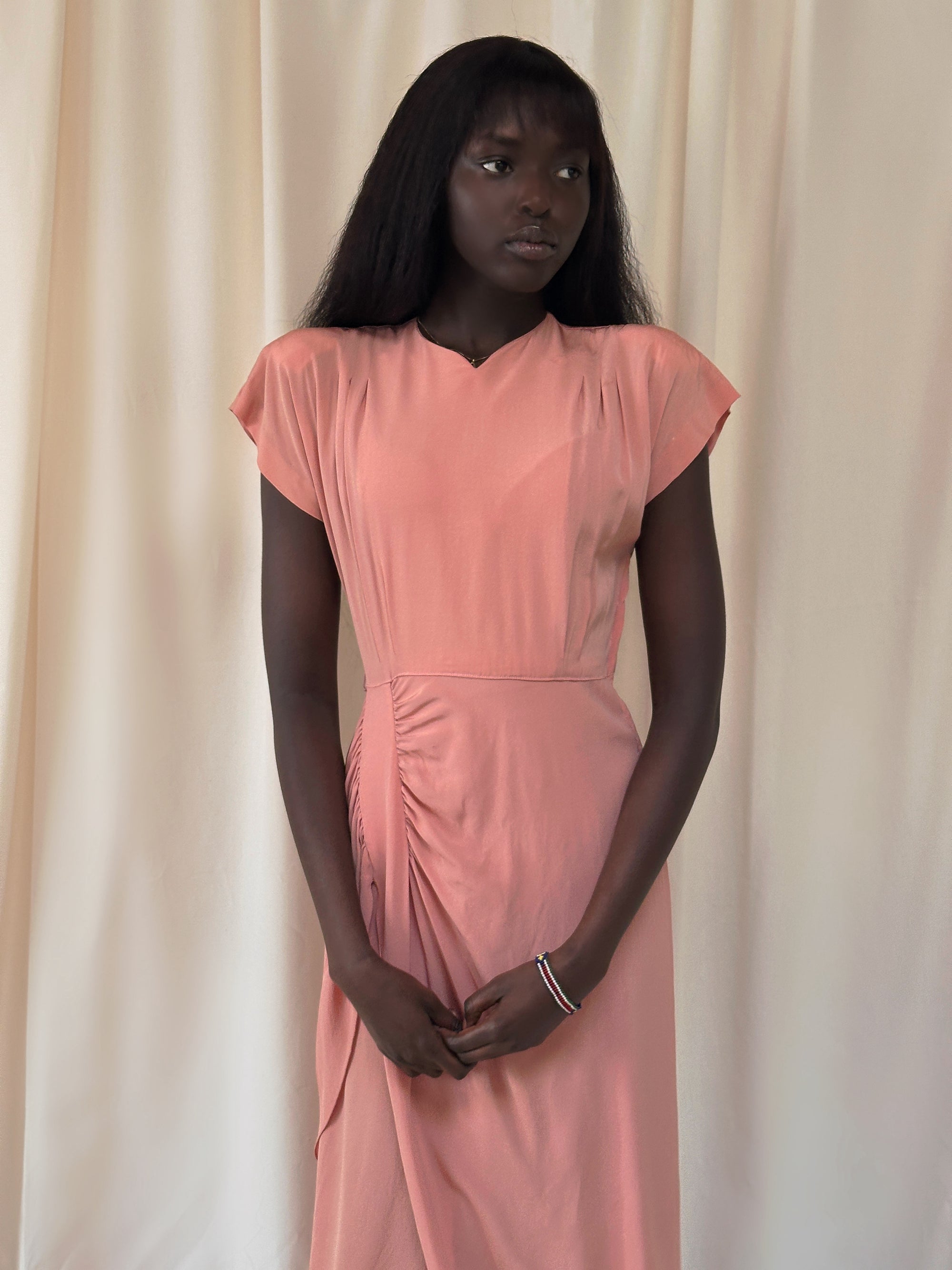 Vintage 1940’s DuBarry Rayon Dress