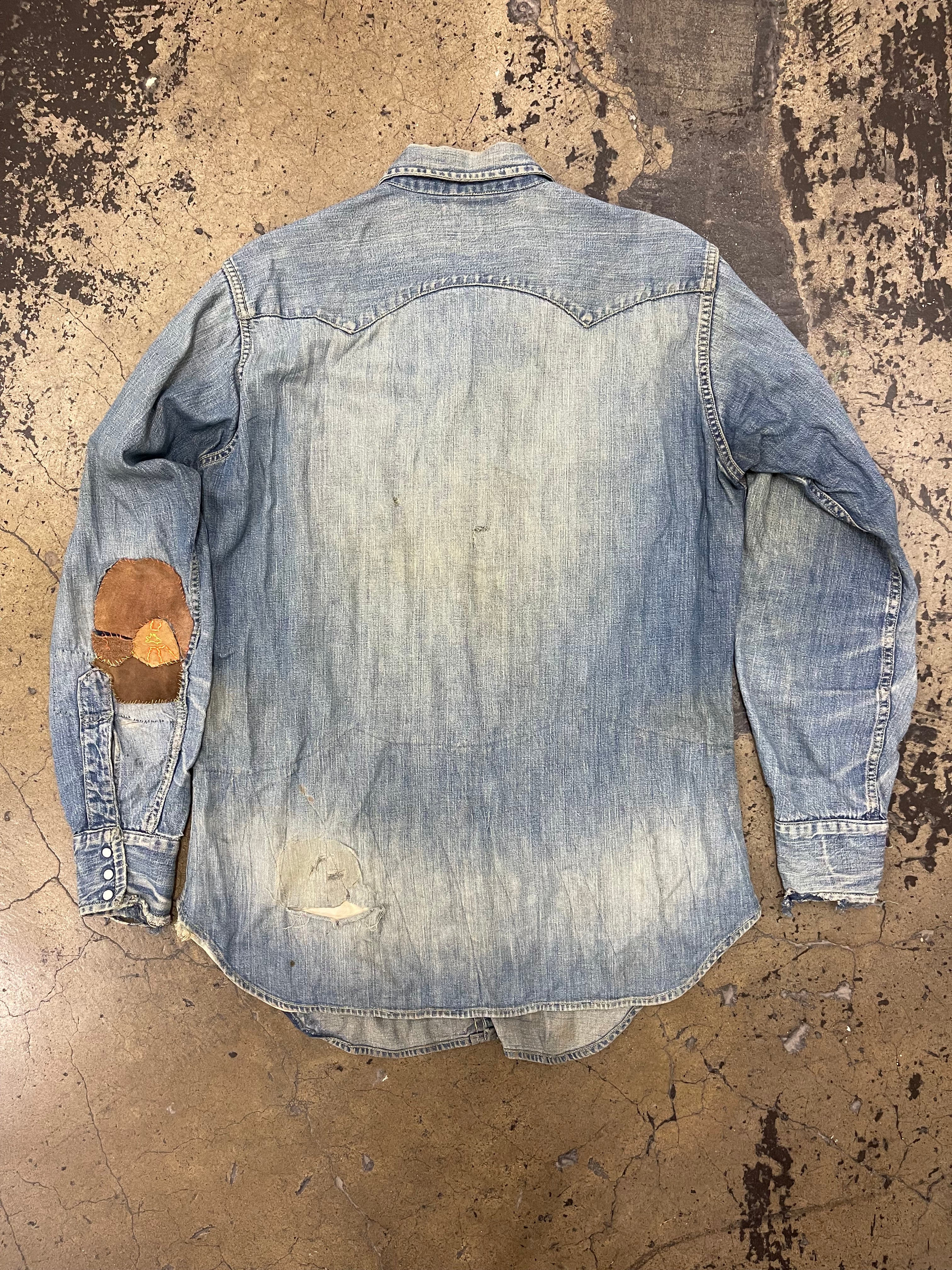 50s Levi’s Shorthorn Denim Shirts Second Sunrise Archive: 50s Levi's Shorthorn Denim Shirt