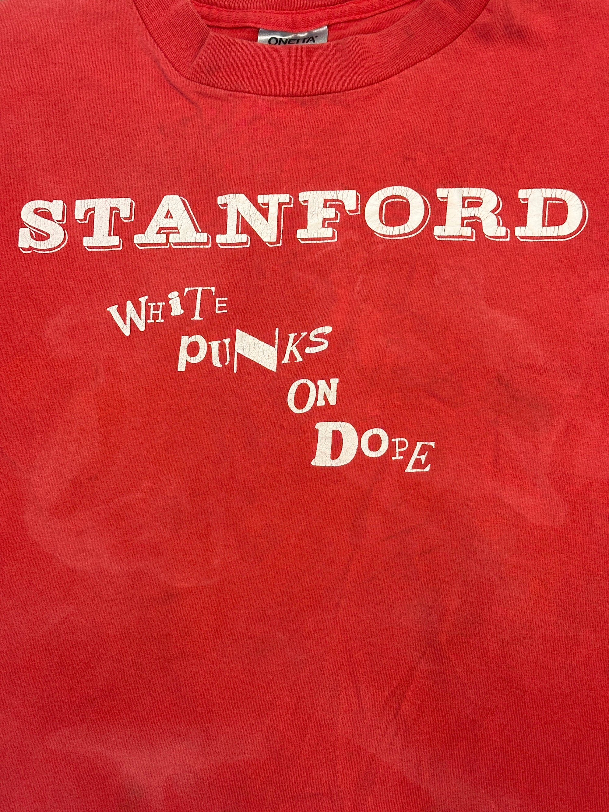 Vintage 1990’s Stanford White Punks On Dope T-Shirt