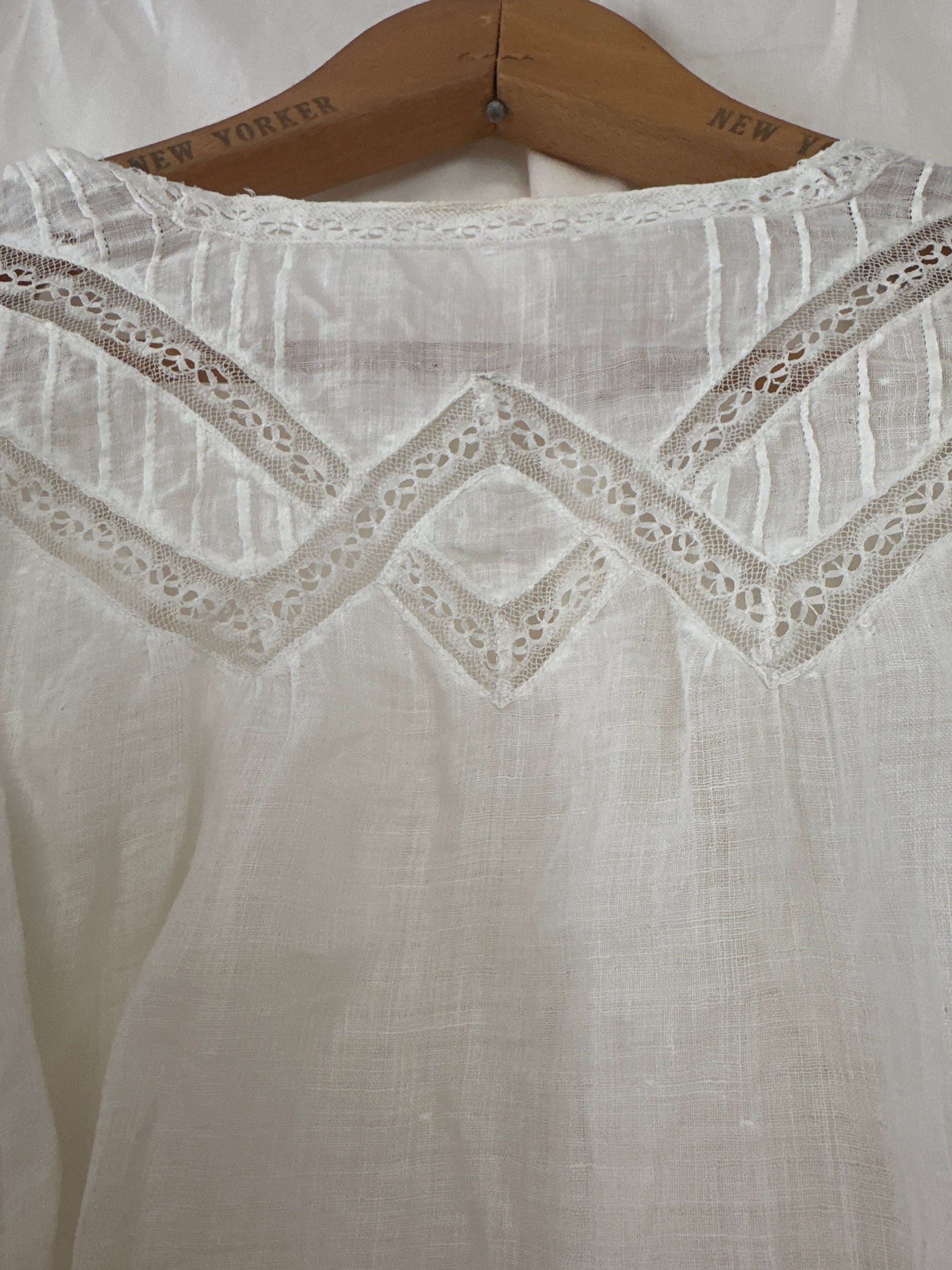 Vintage Edwardian Cotton Dress