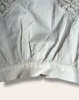 Vintage Edwardian Crochet Bodice Top