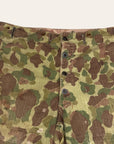 Vintage WWII USMC P44 TROUSERS Frogskin CAMOUFLAGE W:34