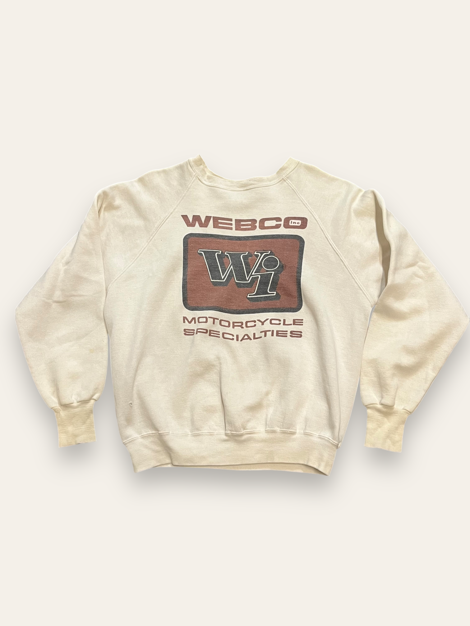 Vintage 1960's Motorcycle Waterprint Sweatshirt – Afterlife Boutique