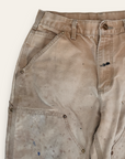 Vintage Carhartt Thrashed Canvas Pants W:28