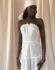 Vintage 1900’s Cotton Strapless Dress