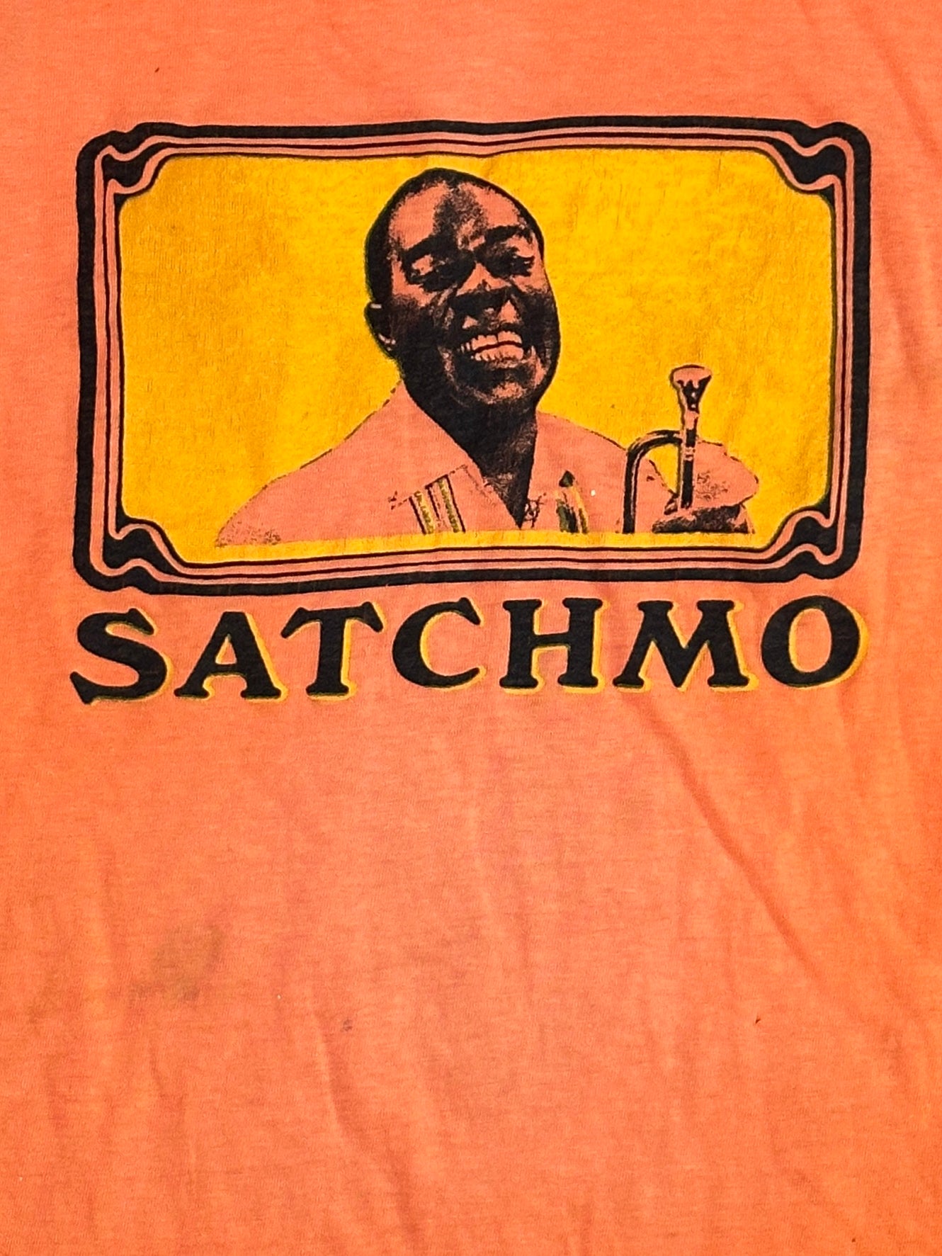 Vintage 1970’s Satchmo Louis Armstrong Jazz T-Shirt