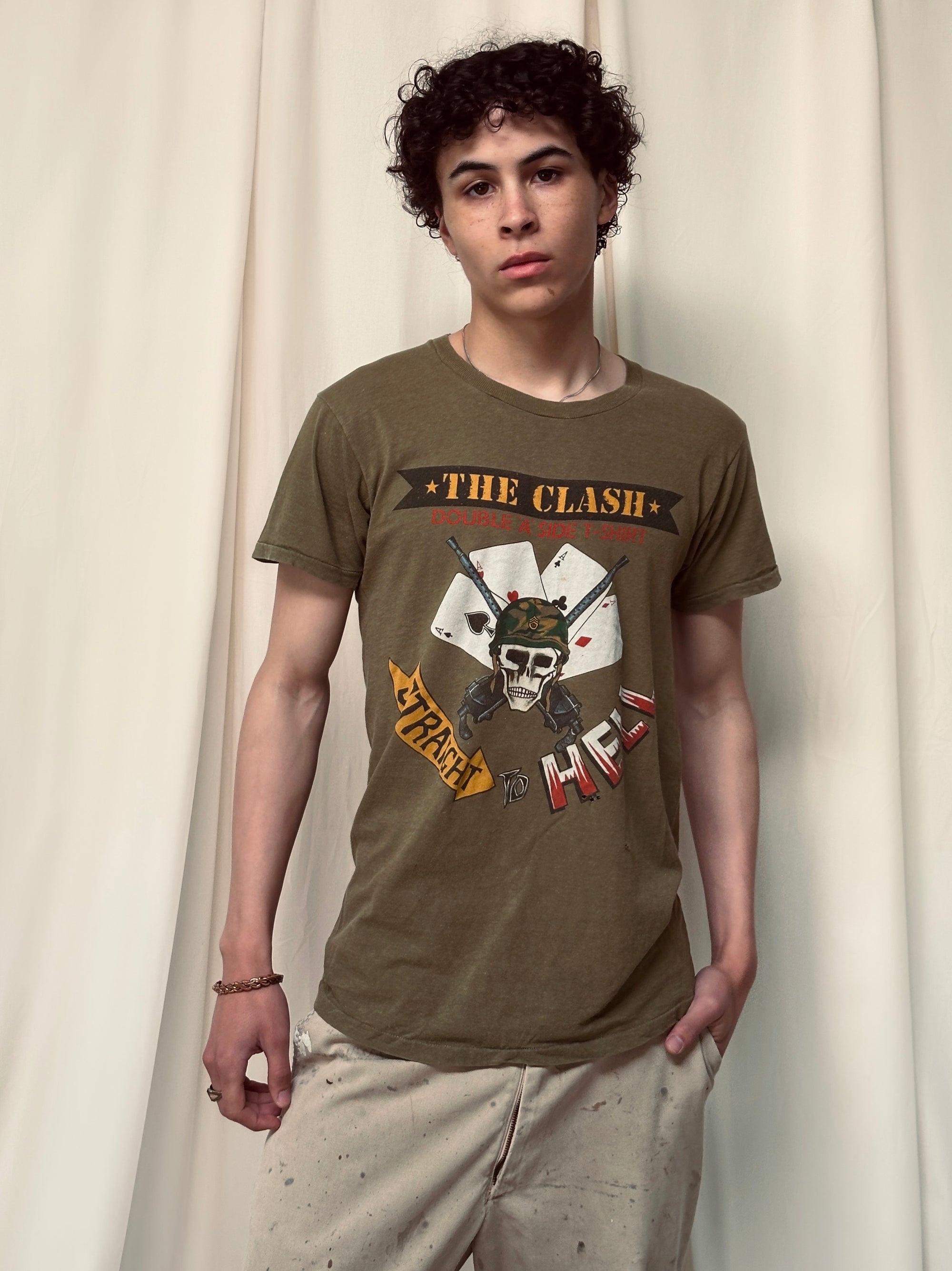 Vintage 1980’s The Clash Straight to Hell T-Shirt