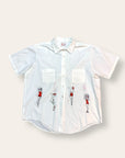 Vintage 1940’s Pin-up Transfers 70’s Towncraft Button Down Shirt