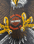 Vintage 1990s Harley Davidson Eagle T-Shirt | Bob Dron Oakland Dealer Tee