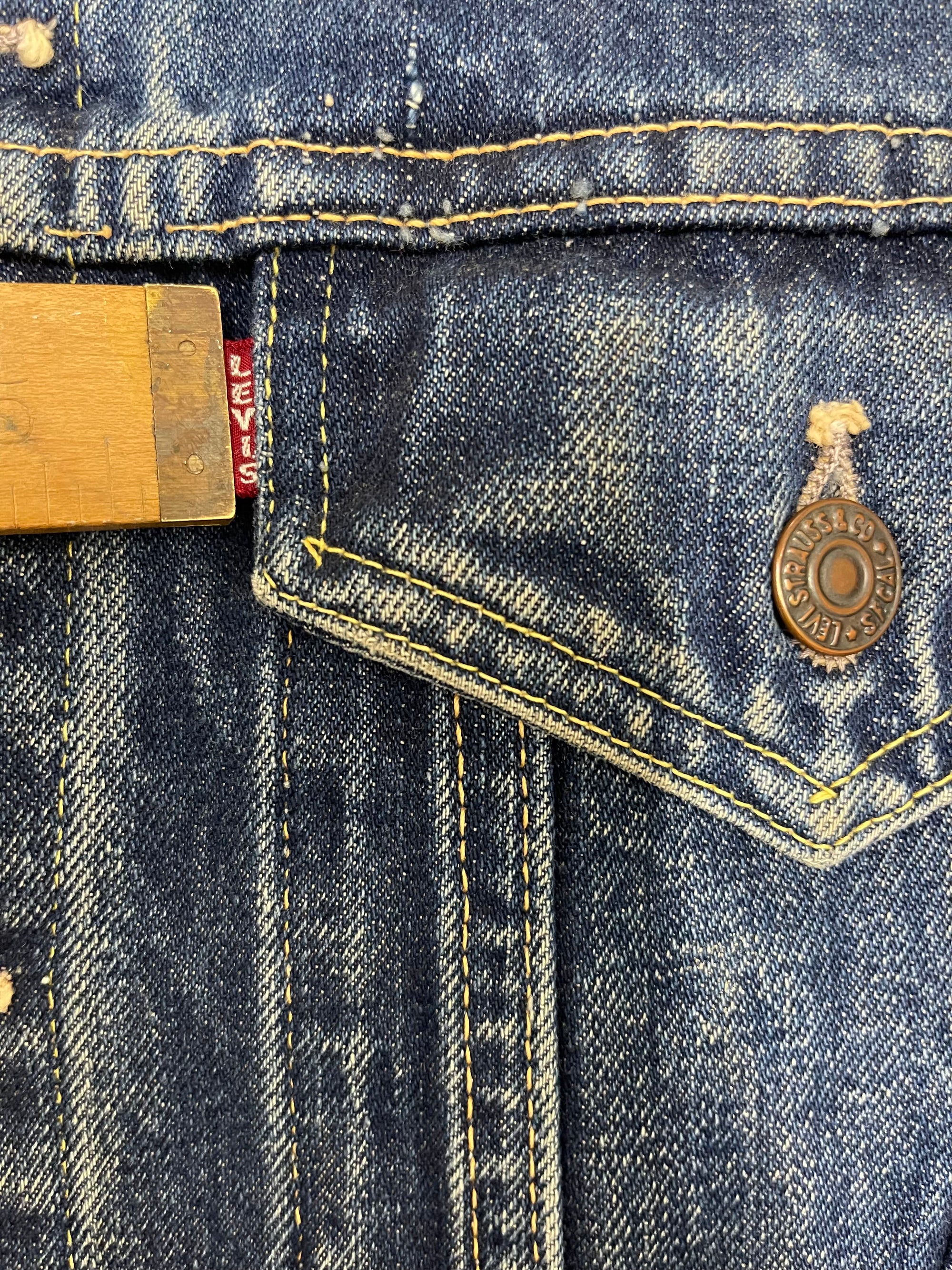 Vintage 1960’s Levi’s 558 Big E Brent Turner Jacket the Vandals