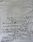 Vintage 1980’s Johnny Rotten Public Image with Hand Written Art T-Shirt